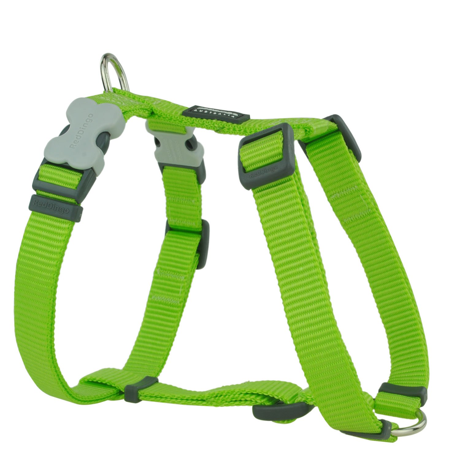 Red Dingo PETRAL Smooth Dog Collar - Durable Nylon Adjustable Pet Collar for Small to Medium Dogs - Perfect for Daily Walks, Training, and Outdoor Adventures