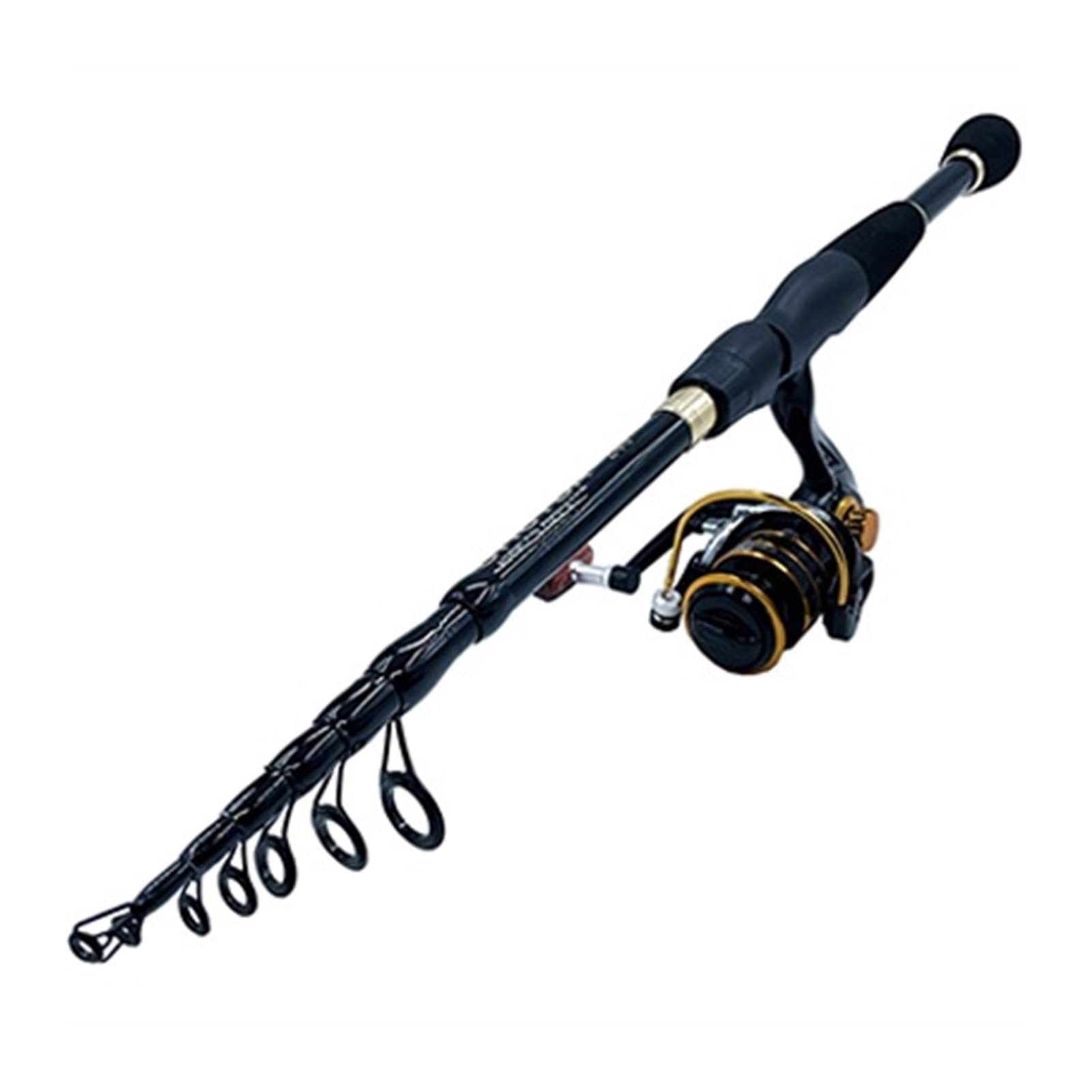 **Ultralight Carbon Telescopic Fishing Rod Set with Reel - 1.6-2.4m Spinning Rod for Lure Fishing (10-30g) - Portable Travel & Gift for Anglers - Perfect for Freshwater, Saltwater & Outdoor Adventures**