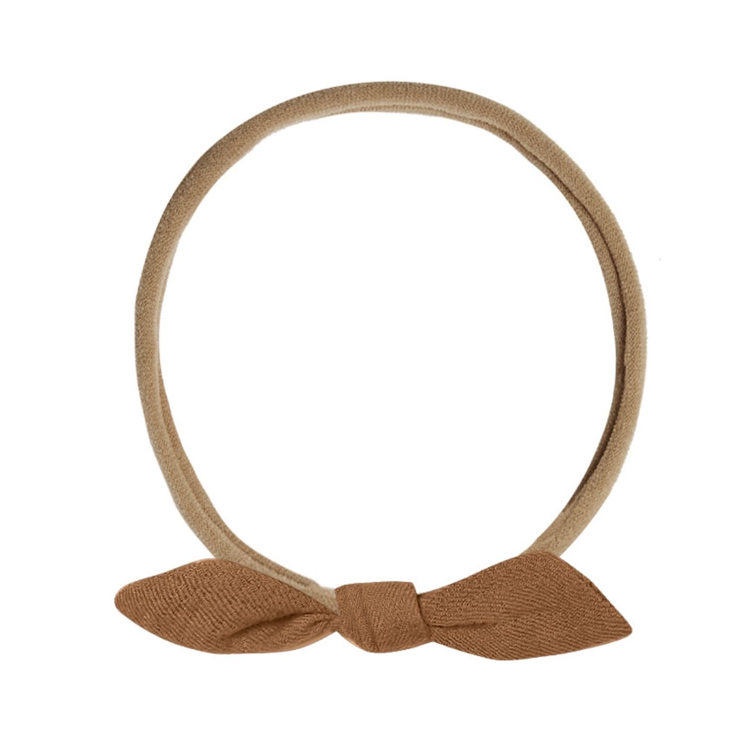 Little Knot Headband for Women - Cinnamon Brown Hair Accessory - Perfect for Work, Yoga, and Everyday Style - FINAL SALE
