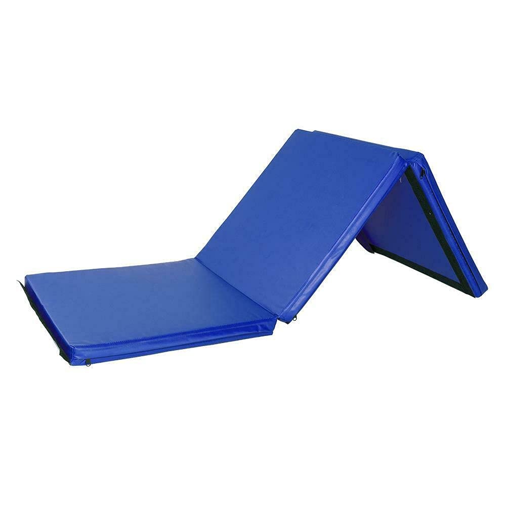 HUIJK 2-Inch Thick Folding Exercise Mat - Non-Slip Gym Yoga Mat for Home Workouts, Gymnastics, Stretching & Tumbling - Perfect for Fitness Training, Pilates and Kids Play Area