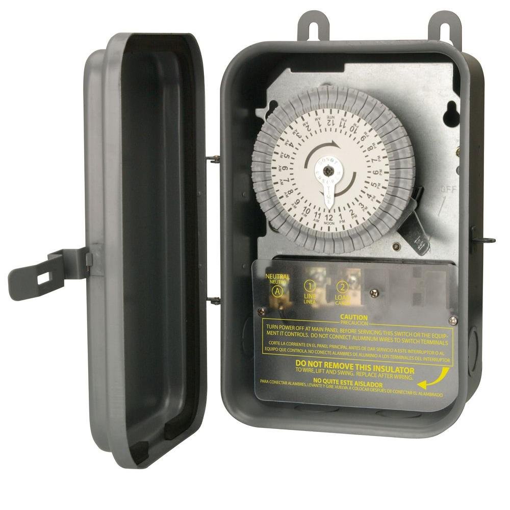 DownBeat Heavy Duty Mechanical Timer for Indoor Use - Perfect for Lights, Fans, and Appliances | Energy Saving & Convenient Home Automation