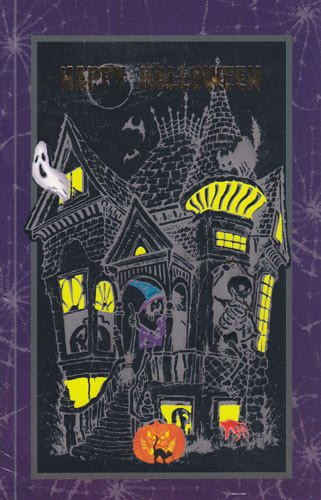 Happy Halloween Greeting Card - Spooky & Fun Halloween Card for Parties, Trick or Treat, and Festive Celebrations