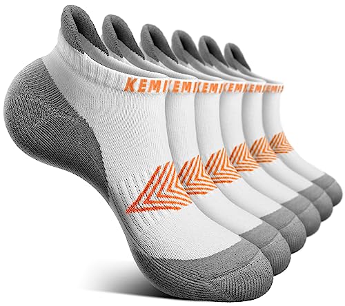 6pairs-white /Orange Yellow2983