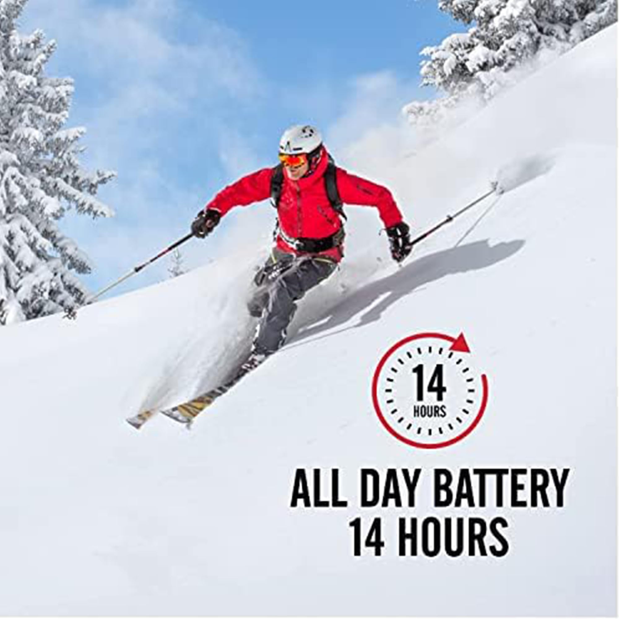 Outdoor Tech Chips Ultra 2.0 Wireless Bluetooth Helmet Headphones - Waterproof Sports Earbuds for Skiing, Snowboarding, Biking & Motorcycling | Perfect for Outdoor Adventures & Extreme Sports
