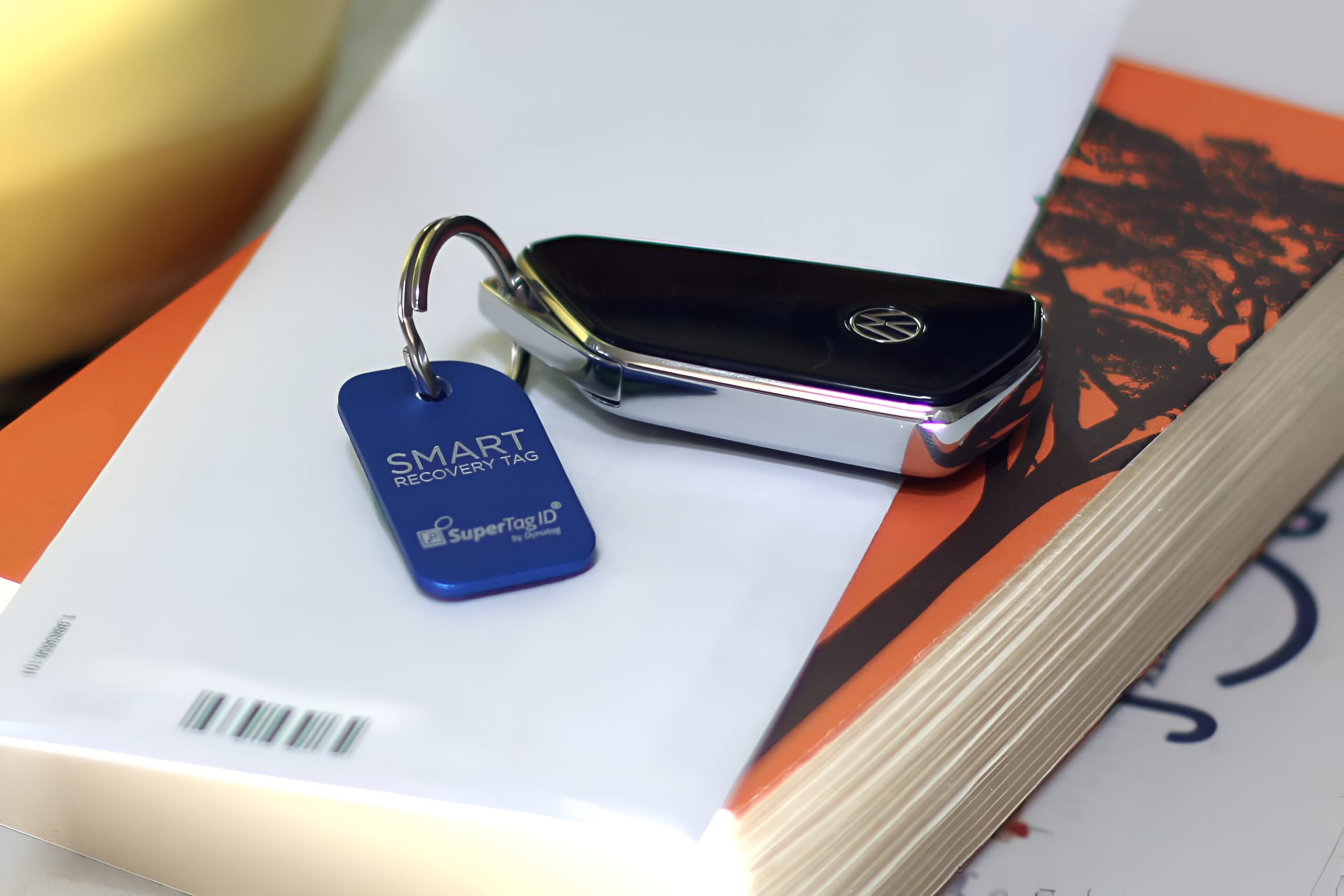 Dynotag® Sentry Series Anodized Aluminum Smart ID Tag for Keys, Pets & Luggage - Lifetime Tracking with DynoIQ™ | Perfect for Travel, Emergency Contact & Lost Item Recovery
