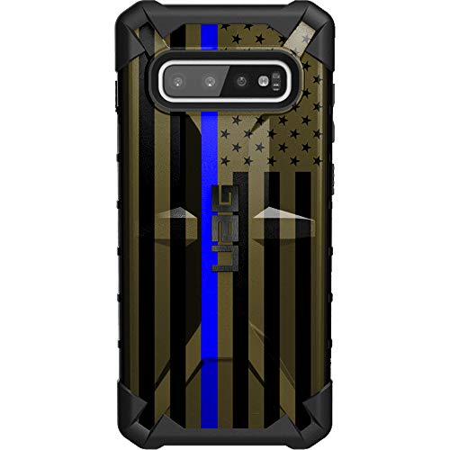 OD Green Subdued US Flag, (Thin Blue Line)