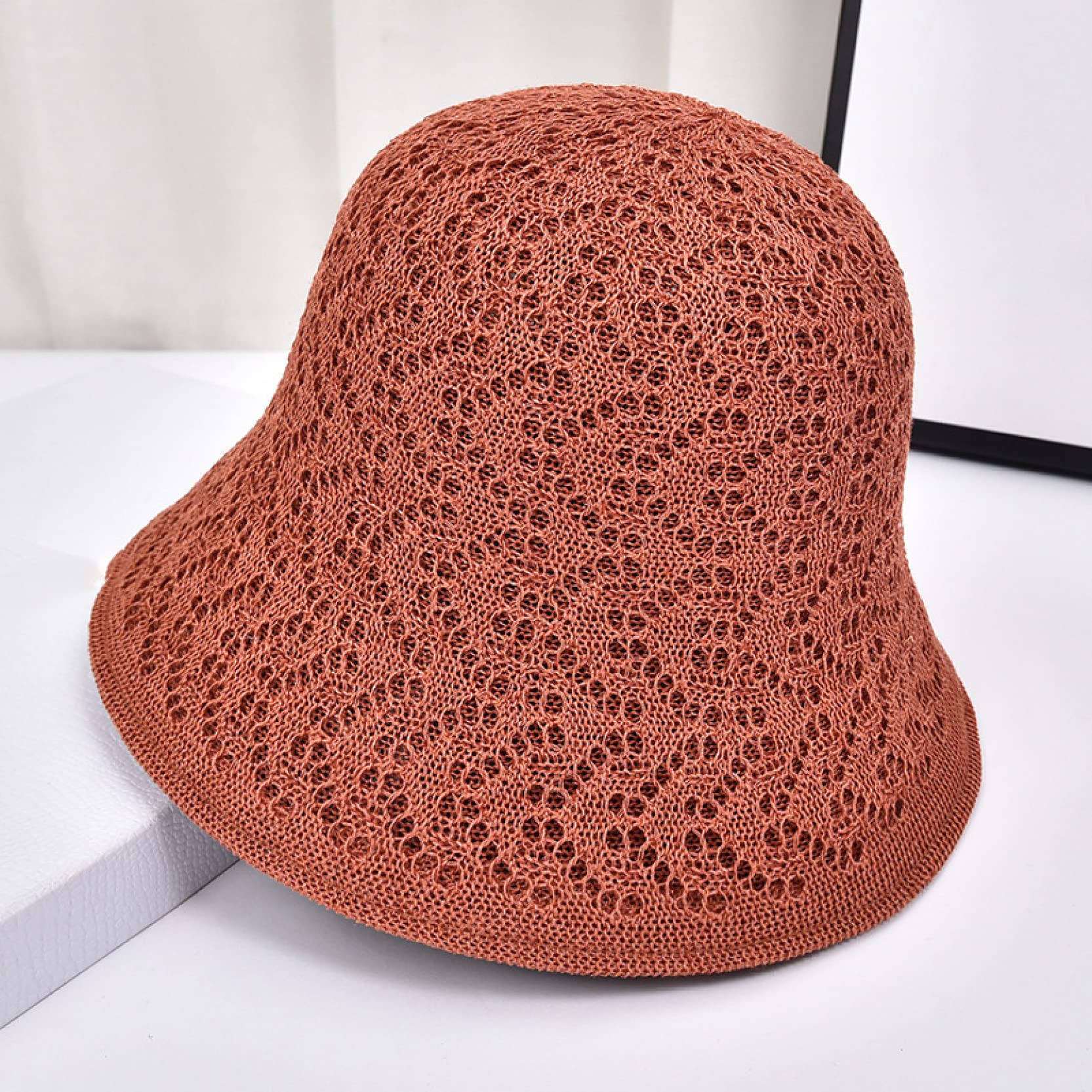 Stylish Women's Sun Hat - Breathable Woven Straw Fisherman Hat for Spring, Summer & Fall - Korean Fashion Beach Cap for Outdoor Activities, Travel & Gardening