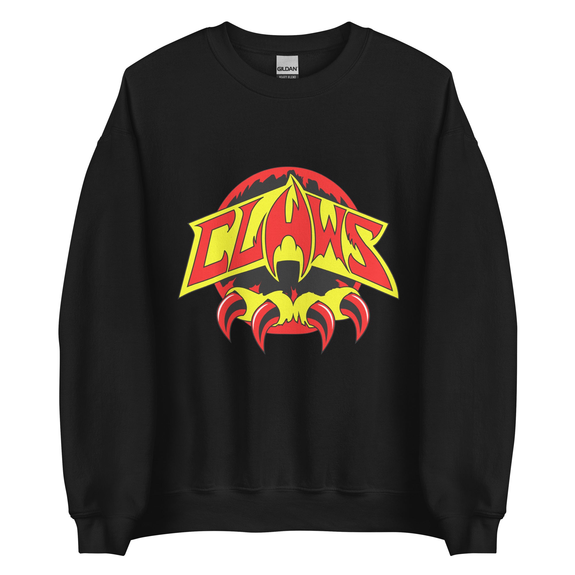 Zoo Jitsu Fighters CLAWS Logo Unisex Sweatshirt - Comfortable Pullover Hoodie for Martial Arts Fans & Streetwear Style | Perfect for Training, Gym, and Casual Wear