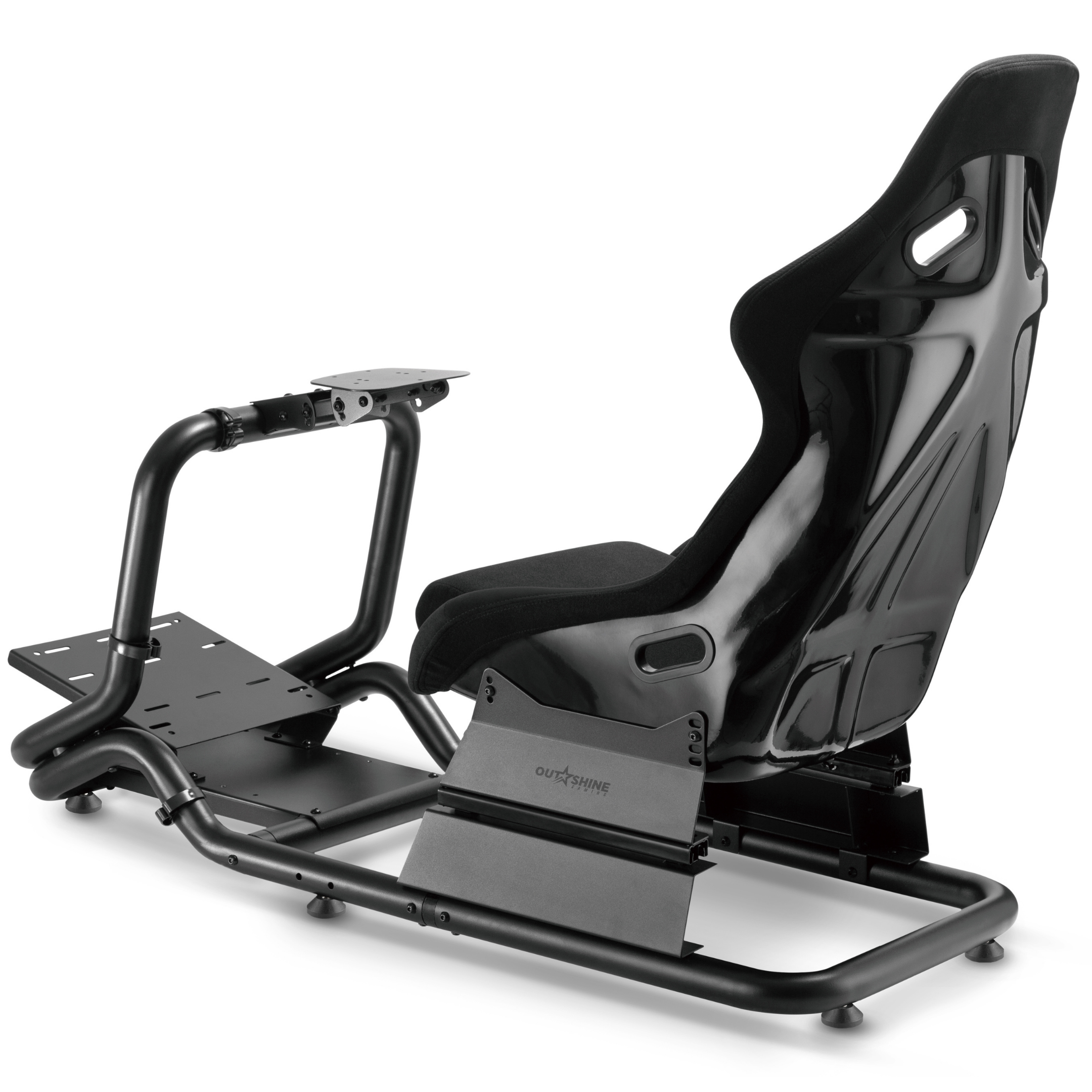 Downforce Racing Simulator - Professional Racing Wheel & Pedal Set for PC/PS4/PS5/Xbox - Perfect for Home Racing Games, Esports Training & Simulation Driving Experience