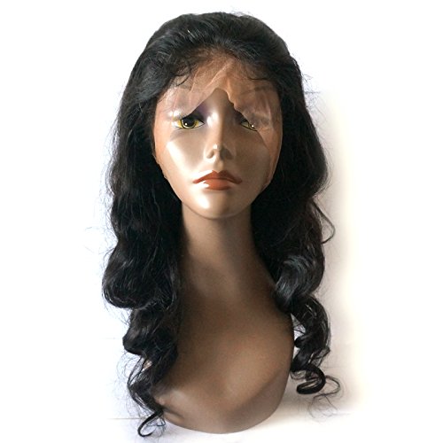 Enoya 360 Lace Front Wigs Human Hair - Brazilian Virgin Hair Loose Wave 200% Density Wig with Baby Hair & Silk Top (18 Inch) for Black Women | Perfect for Daily Wear, Parties & Special Occasions