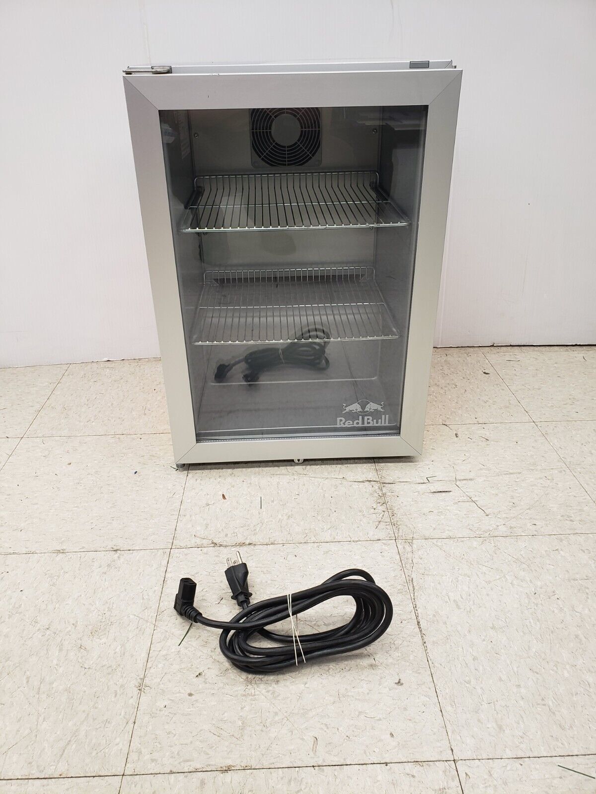 Vestfrost VC206484016 RedBull Mini Fridge - Compact Beverage Cooler for Energy Drinks, Beer, Soda - Perfect for Home, Office, Dorm Room & Gaming Setup