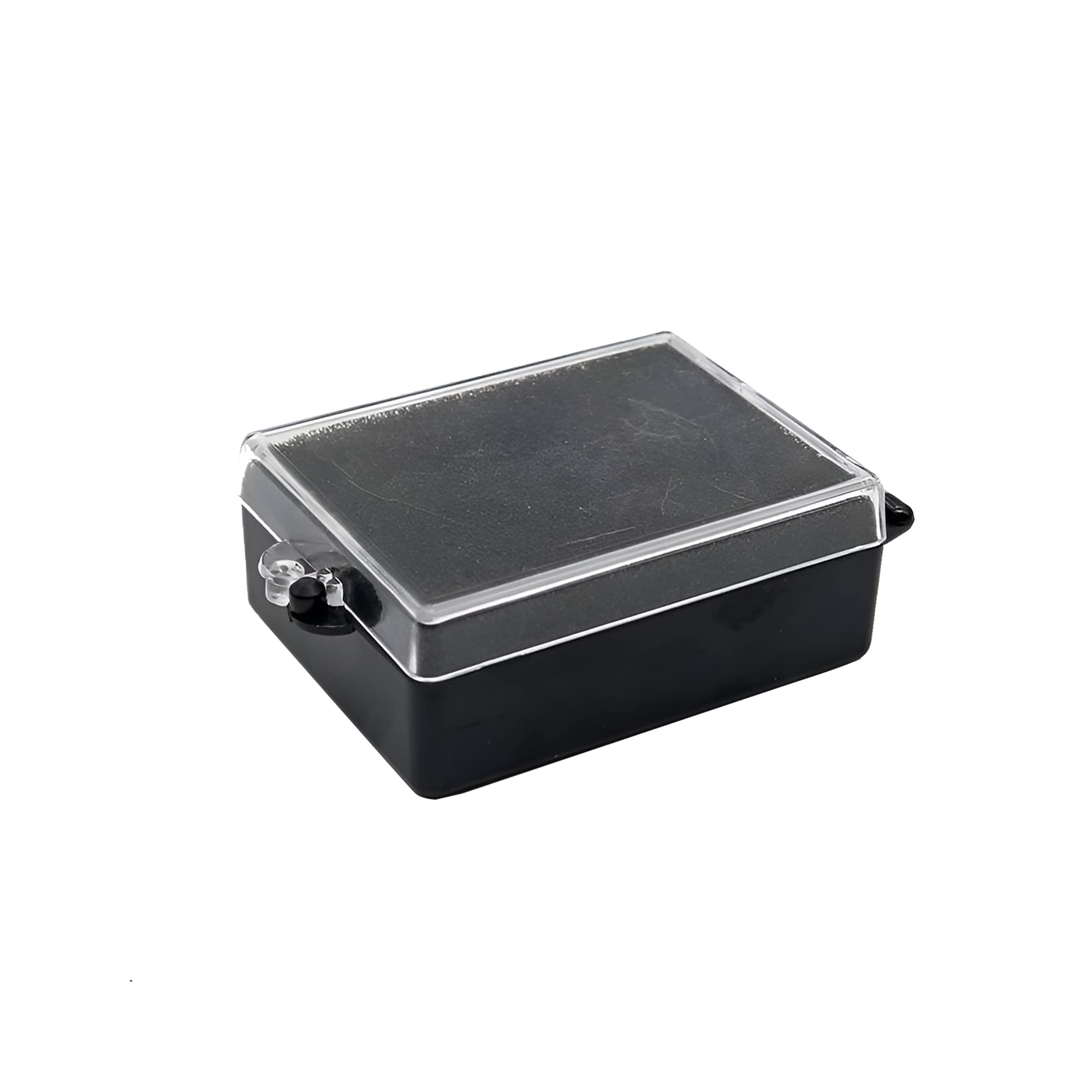 100 Pcs Black Dental Crown Storage Boxes with Foam - 2 Inch Denture Veneer Organizer Case for Dental Lab & Clinic - Perfect for Crown Protection & Travel Storage