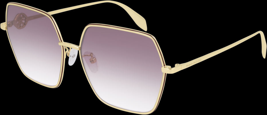 Alexander McQueen AM0226SK Sunglasses - Luxury Designer Shades for Men & Women - Perfect for Outdoor Activities, Travel, and Fashion Statements