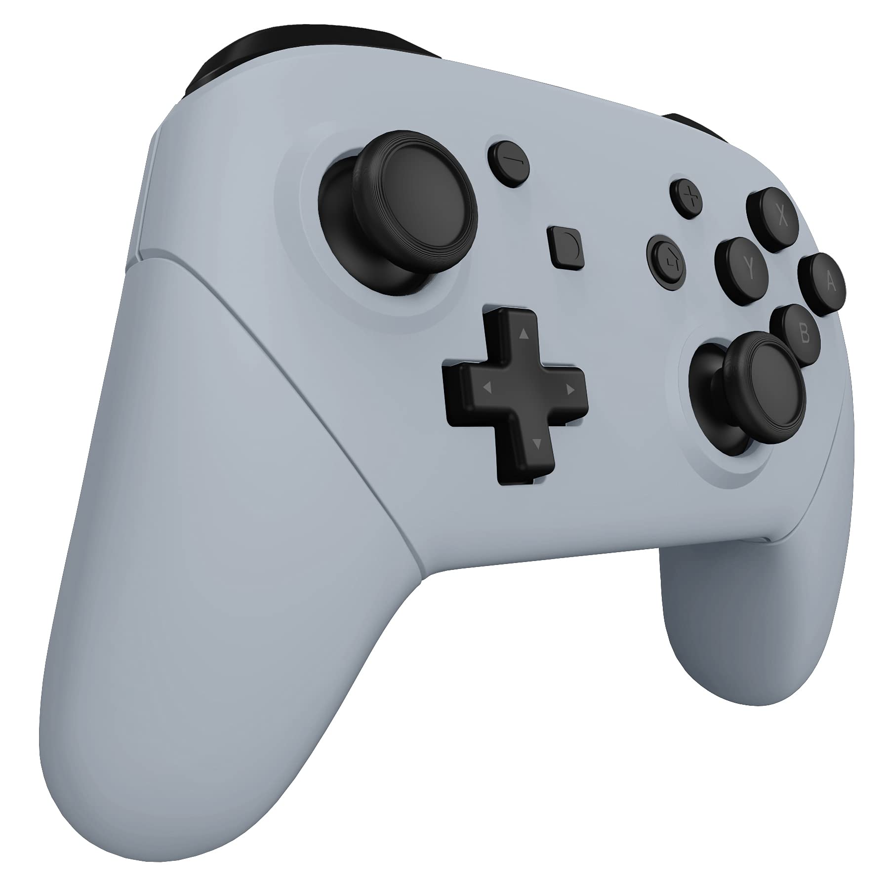 eXtremeRate Gray Faceplate for Switch Pro Controller - DIY Replacement for Gaming