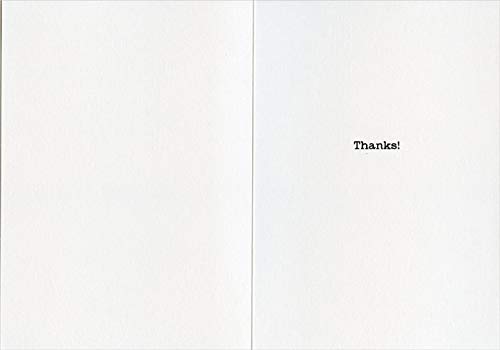 Avanti Press Bat Boys America Collection Thank You Cards - Perfect for Gifts, Greetings & Appreciation Notes