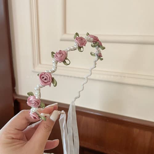 pearl&flower-pink