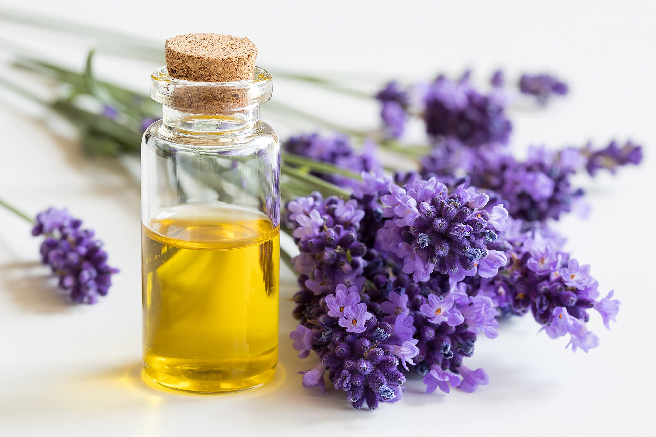 **Lavender Essential Oil Massage Oil Blend - 1 Gallon Bulk Size - Natural Carrier Oil with Golden Jojoba, Argan, Emu & Herbal Extracts - Ayurvedic Deep Tissue Spa Rub for Hot Towel Therapy - Perfect for Relaxation, Aromatherapy & Muscle Pain Relief**