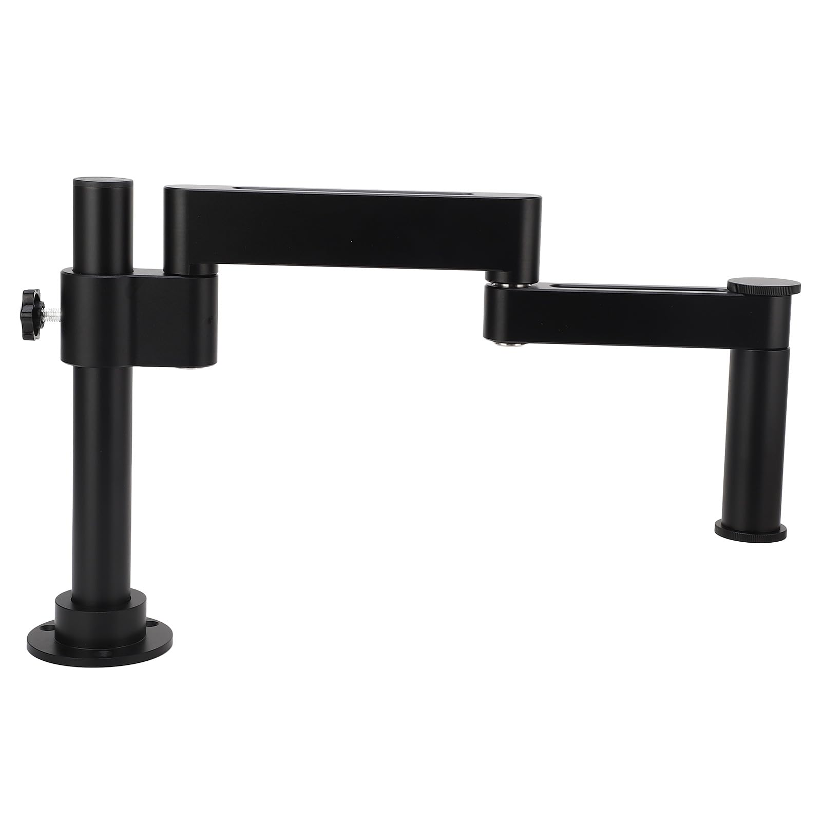 Universal Microscope Stand with 360° Rotation & Adjustable Arm - Heavy Duty Clamp Mount for Microscopes, Cameras, and Lab Equipment - Perfect for Science Labs, Photography Studios, and Home Workspaces