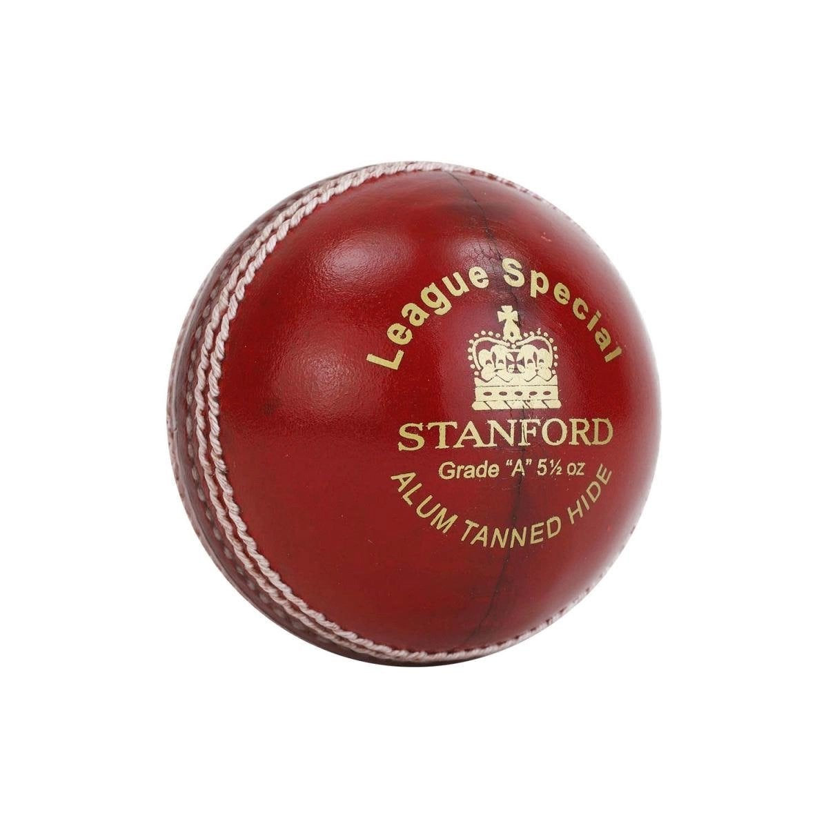 Premium SF League Special Cricket Ball - Box of 6 | Professional Grade Leather Cricket Balls for Matches & Practice | Perfect for Club Games, Training Sessions & Competitive Play