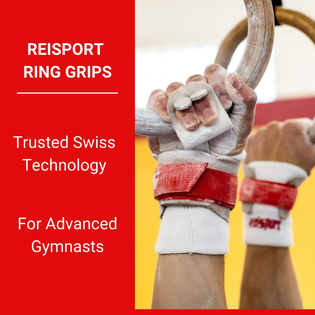 Men's Leather Gymnastics Grips for Rings - Durable Training Gear for Gymnasts