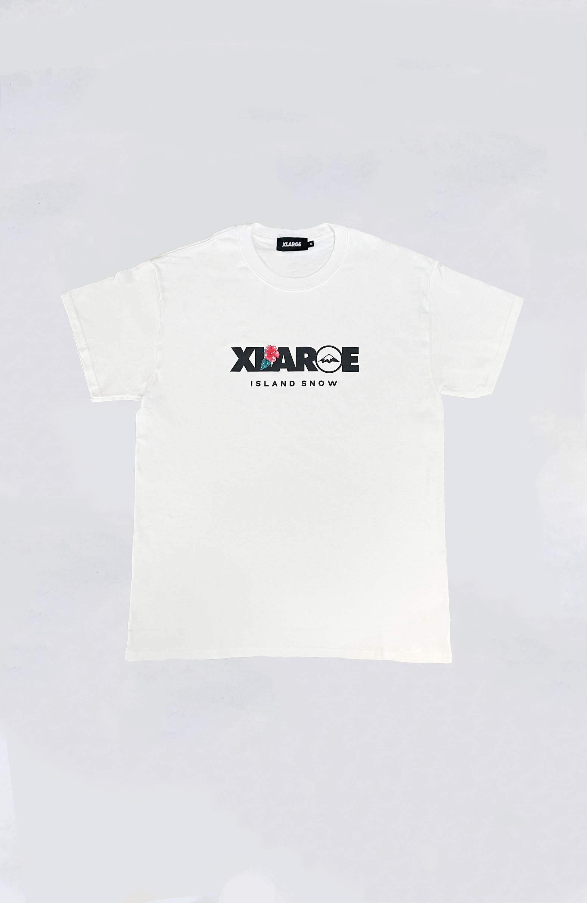XLARGE XLRG x ISH Standard Logo Premium Tee - Men's Oversized Cotton T-Shirt for Streetwear & Casual Outfits | Perfect for Urban Fashion & Everyday Wear