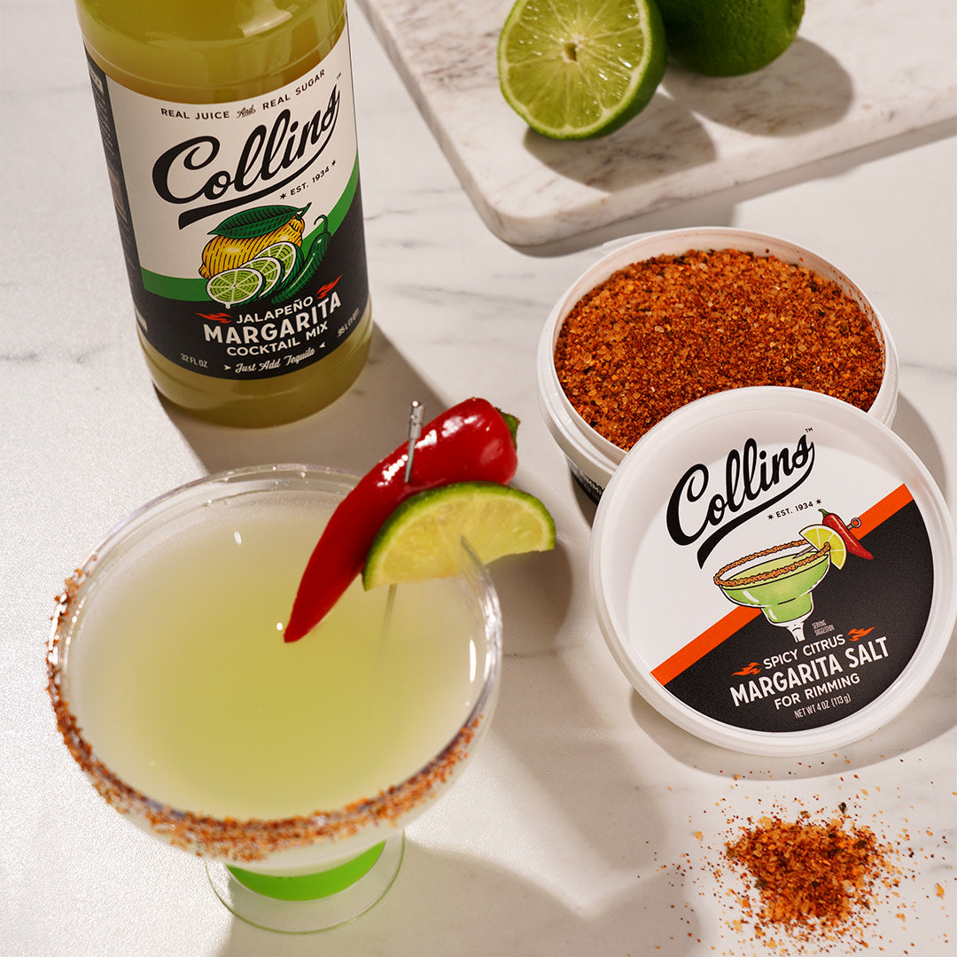 Best Jalapeno Margarita Cocktail Mix - 32 oz Premium Spicy Margarita Drink Mixer for Parties, BBQs & Cinco de Mayo Celebrations