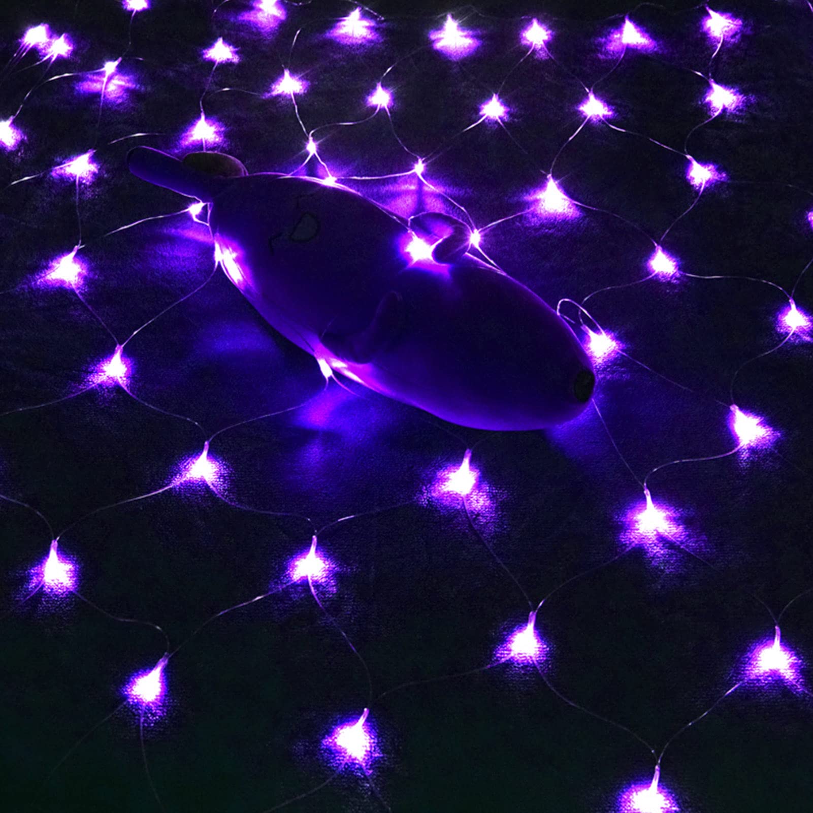 Outdoor Christmas Net Lights - Waterproof 8 Lighting Modes LED String Mesh Lights for Xmas Trees, Weddings, Gardens & Parties (US Plug) | Perfect for Holiday Decorations, Backyard Lighting & Festive Events