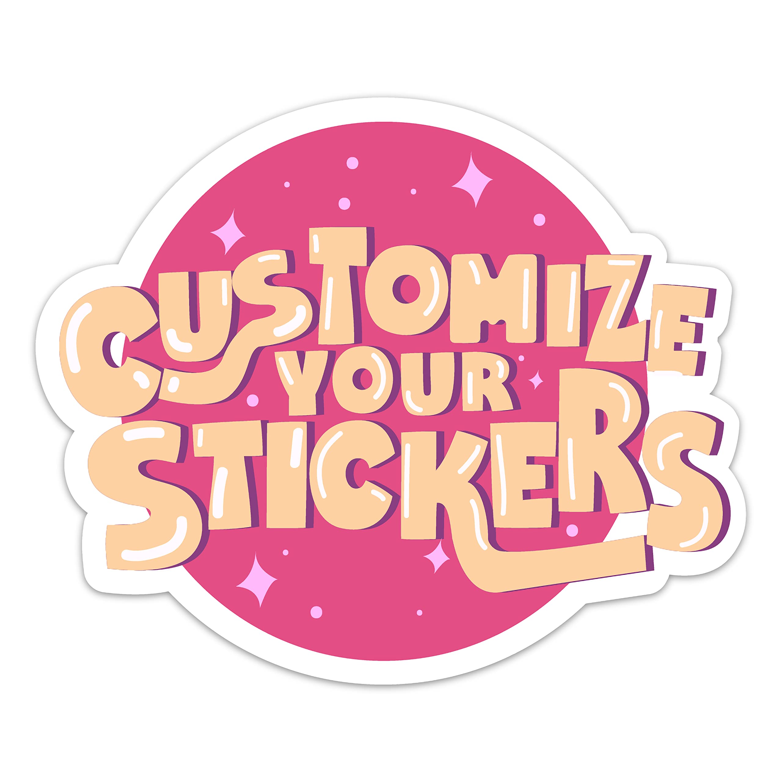 Custom Business Logo Stickers - Waterproof, Scratch-Resistant Laminated Labels (3