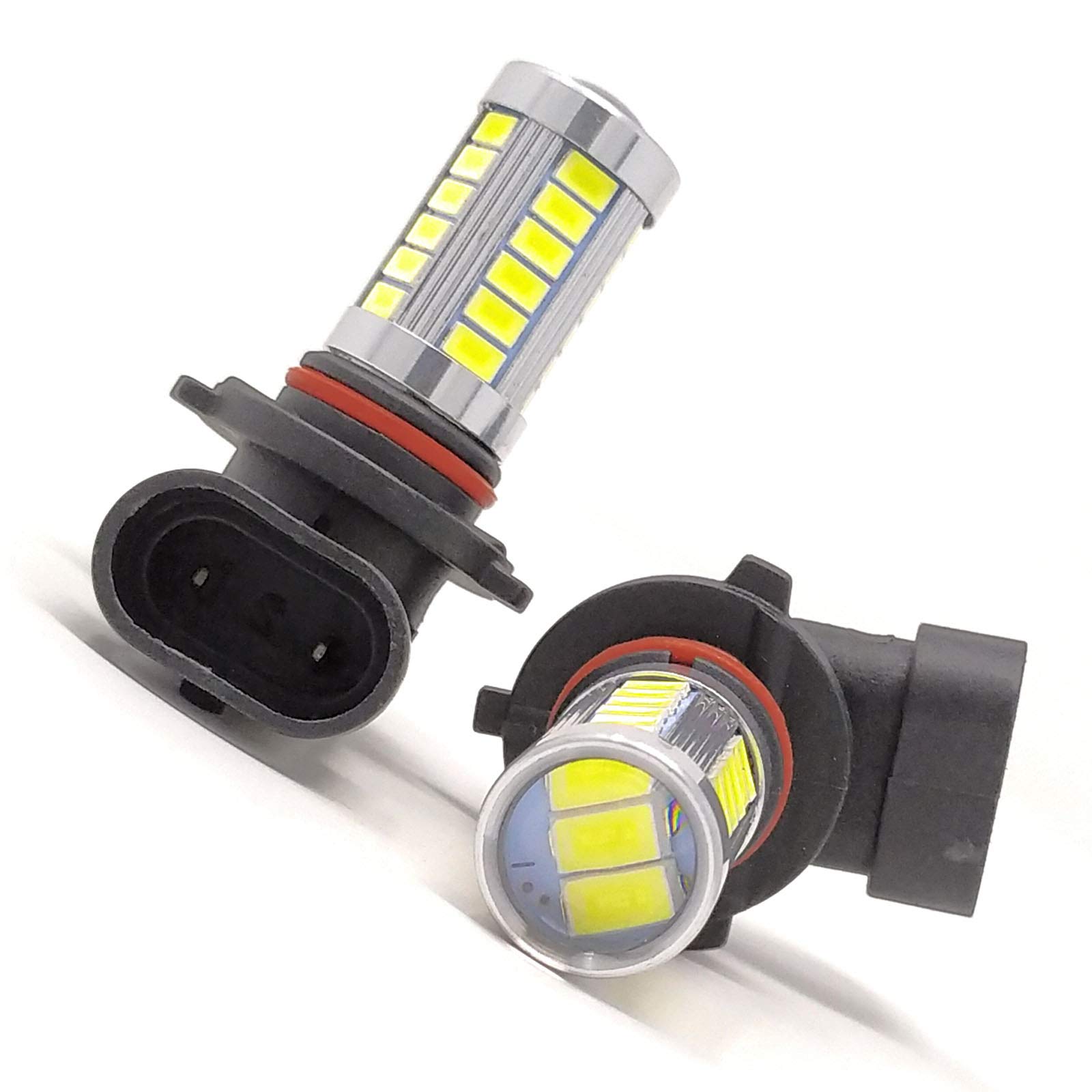 2PCS LED Fog Lights Bulbs Kit for 2004-2007 Toyota Highlander Limited XU20 - Durable Front Fog Lamp Replacement with Wiring Harness - Perfect for Night Driving & Bad Weather Conditions