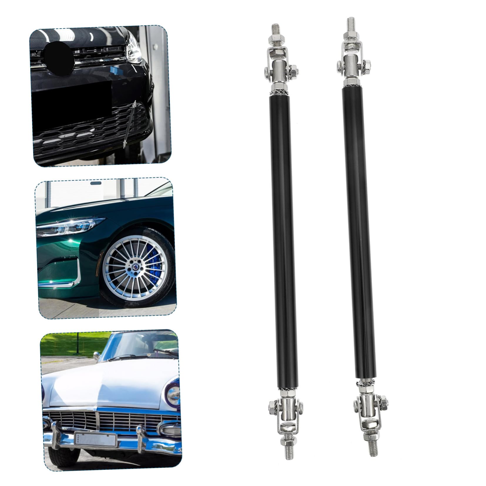Totority Universal Splitter Front Bumper Support - Compatible with Most Vehicles | Perfect for Car Modifications & Performance Upgrades