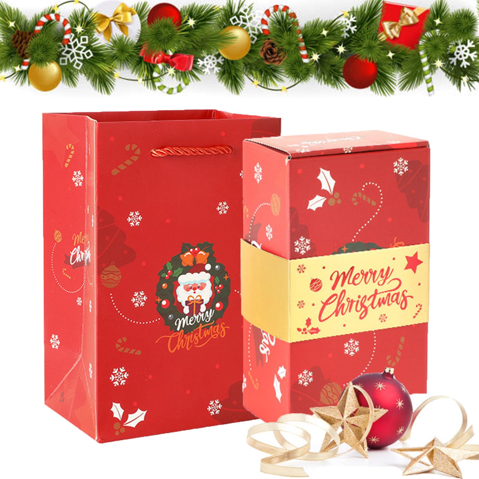 Seeroze Christmas Money Surprise Gift Box - Explosion Pop Up Present for Cash Gifts (10-Pack) - Perfect for Holiday Parties, Stocking Stuffers & Secret Santa Exchanges