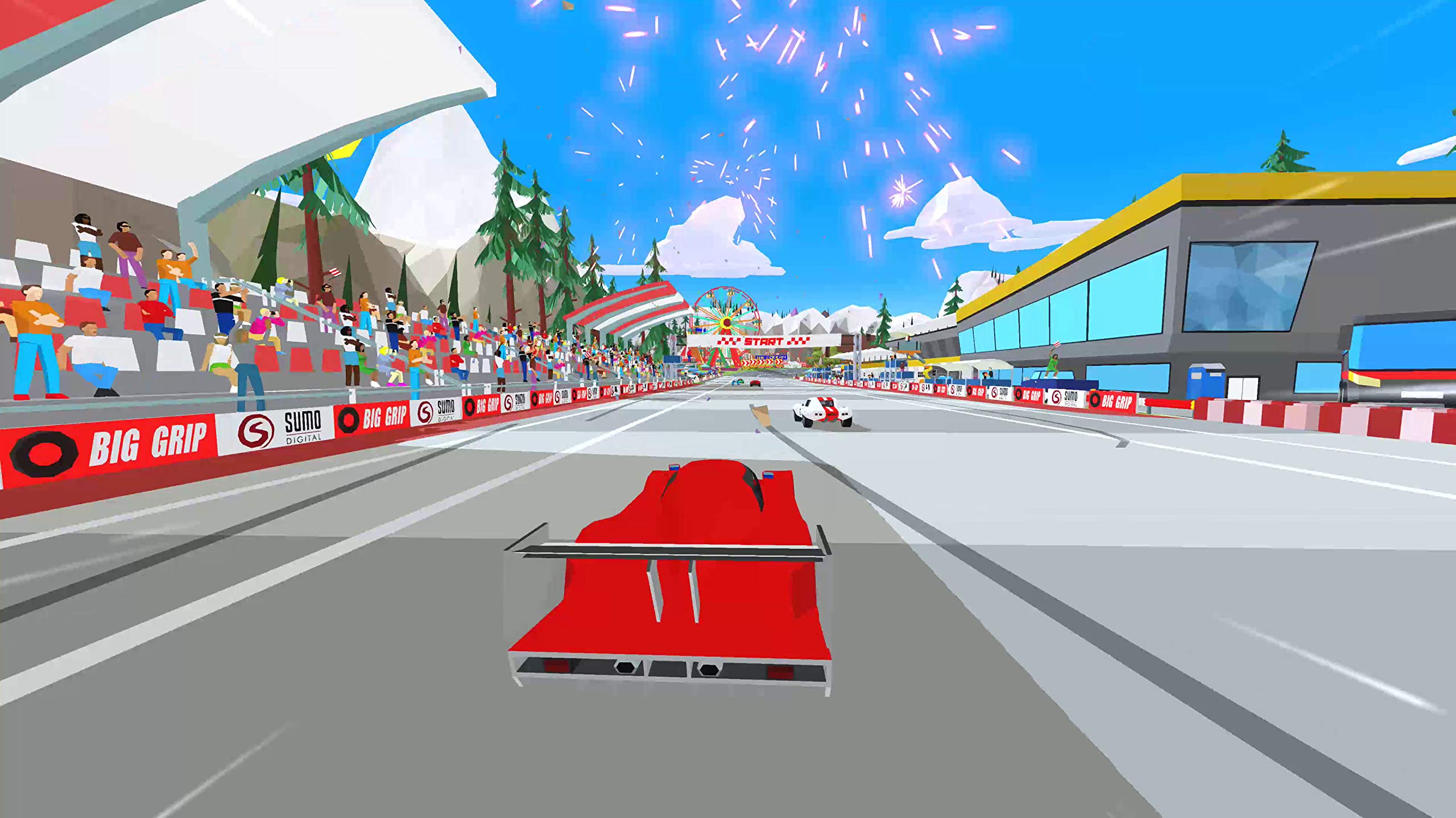 Hotshot Racing - PS4 Video Game | High-Speed Arcade Racing for Thrilling Multiplayer & Solo Play - Perfect for Racing Enthusiasts & Competitive Gamers
