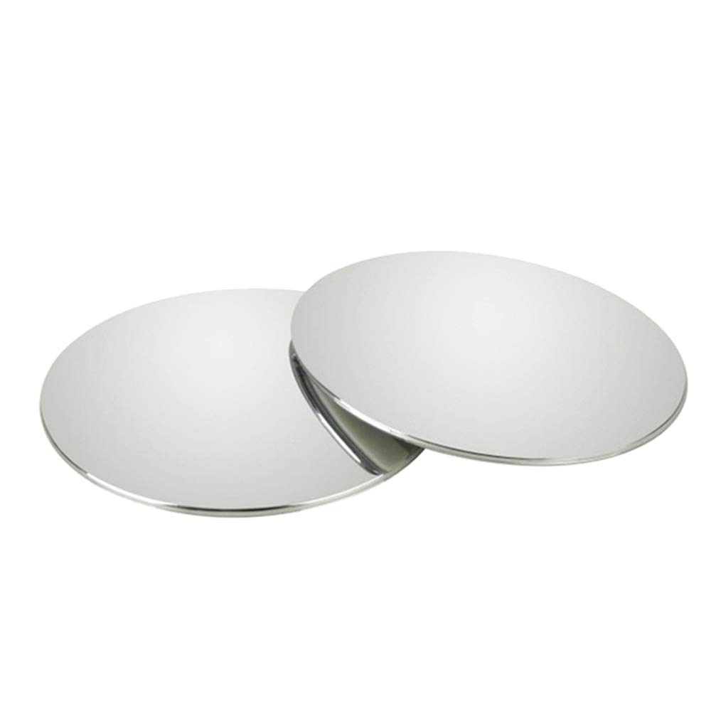 Wakauto 1 Pair of 170° Wide Angle Blind Spot Mirrors - Universal Fit for Cars, Trucks & Vans - Improve Driving Safety & Visibility (Perfect for Parking, Lane Changes & Highway Driving)