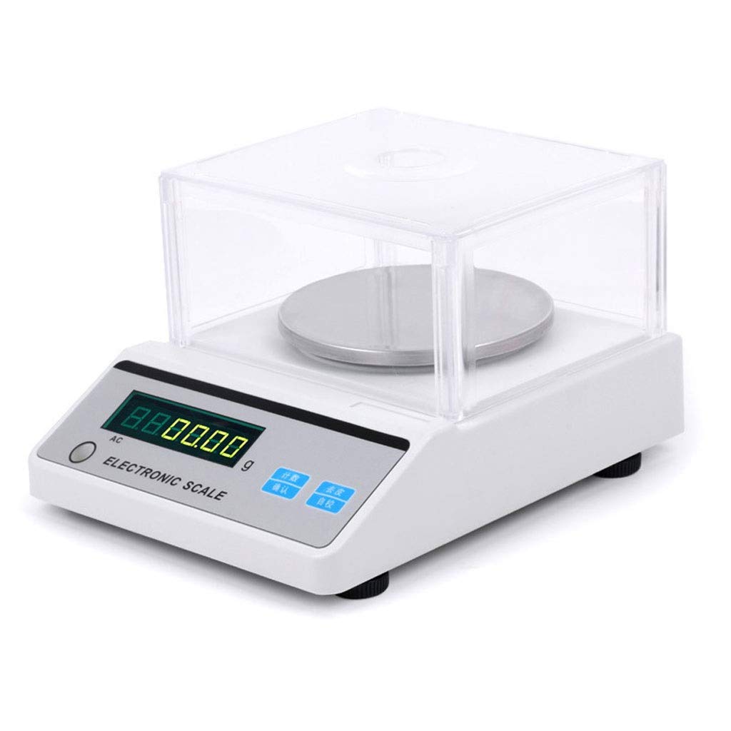 High Precision Digital Analytical Balance 100g x 0.001g - Electronic Lab Scale for Scientific Research, Industrial Weighing & Counting | Perfect for Jewelry, Pharmaceuticals & Laboratory Measurements