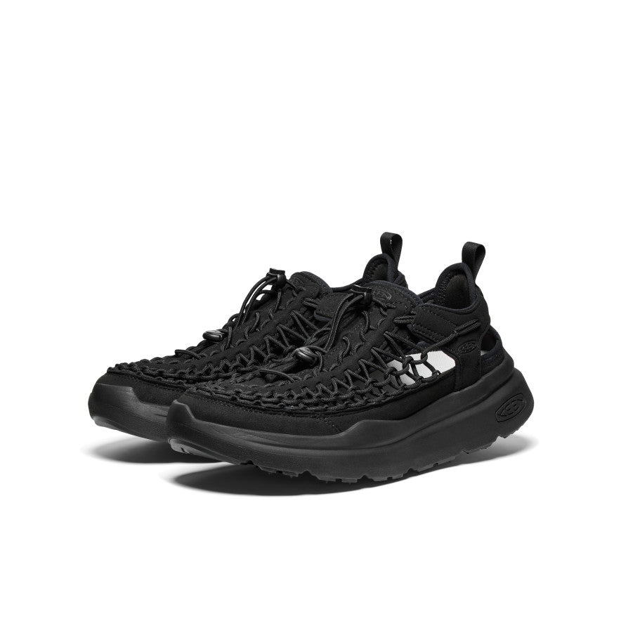 Women's UNEEK WK Sneakers - Black/Black | Comfortable & Stylish Walking Shoes for Women | Perfect for Running, Gym Workouts & Casual Wear