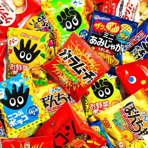 Kame no Suke Original Breath Freshening Adult Pouch - Assorted Japanese Candies (50 Bags) | Perfect for Office, Travel & Fresh Breath On-The-Go