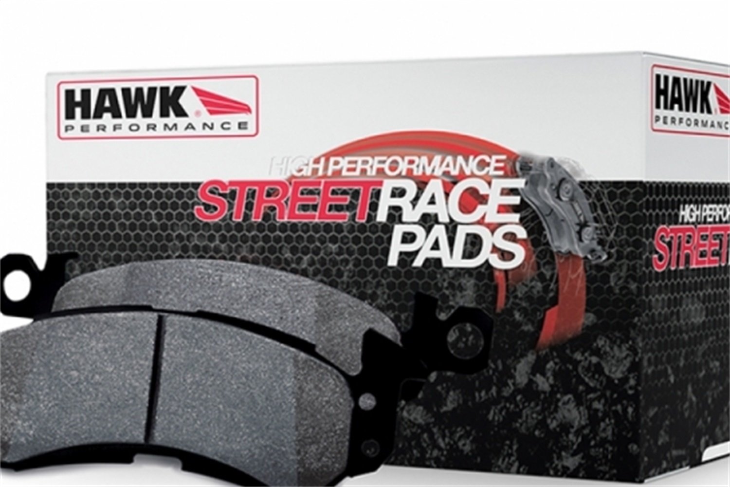 Hawk HB659R.570 Performance Brake Pads - Premium Ceramic Brake Pads for Smooth & Quiet Stopping - Perfect for Daily Commuting, Racing & High-Performance Vehicles