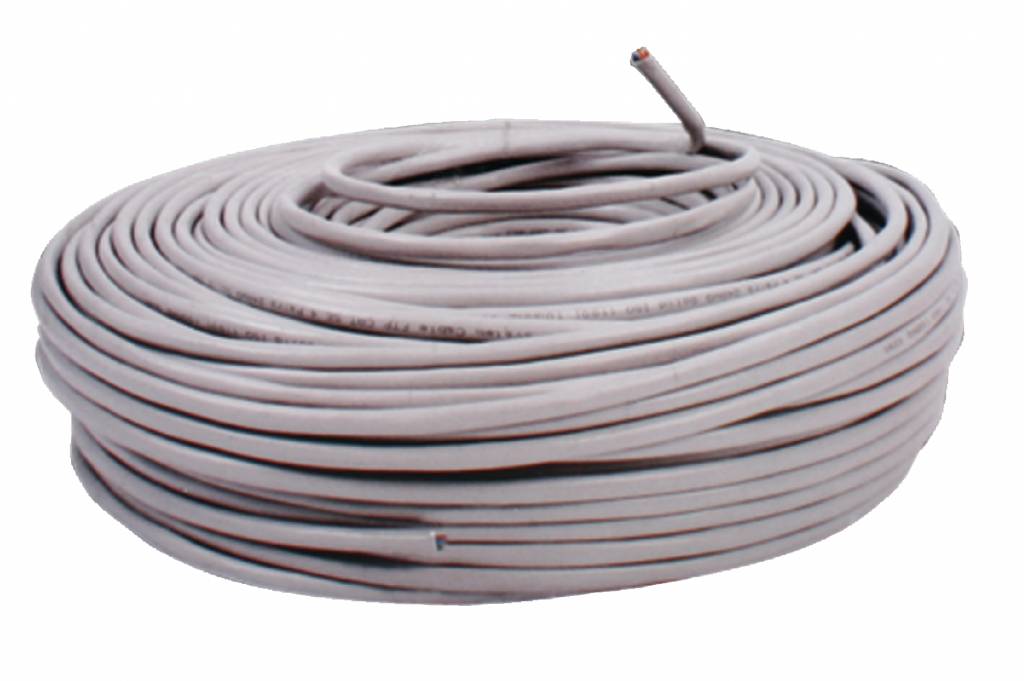 Premium CAT6 F/UTP Ethernet Cable 50m Roll - 100% Pure Copper Solid Core for High-Speed Networking - Ideal for Home Office, Gaming & Server Rooms