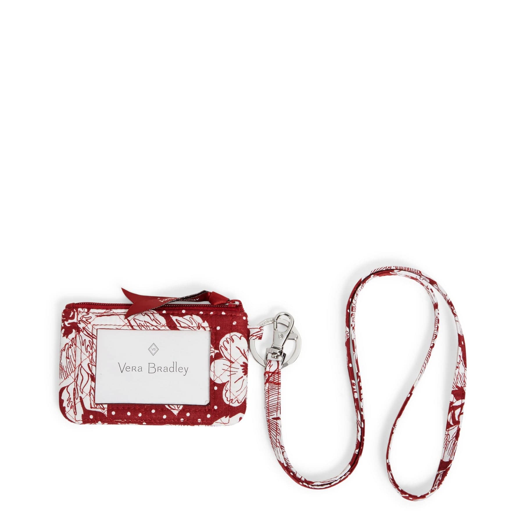 Collegiate Zip ID Lanyard - Durable Nylon Badge Holder with Secure Zipper Pocket for School, Work & Events - Perfect for Students, Teachers & Employees