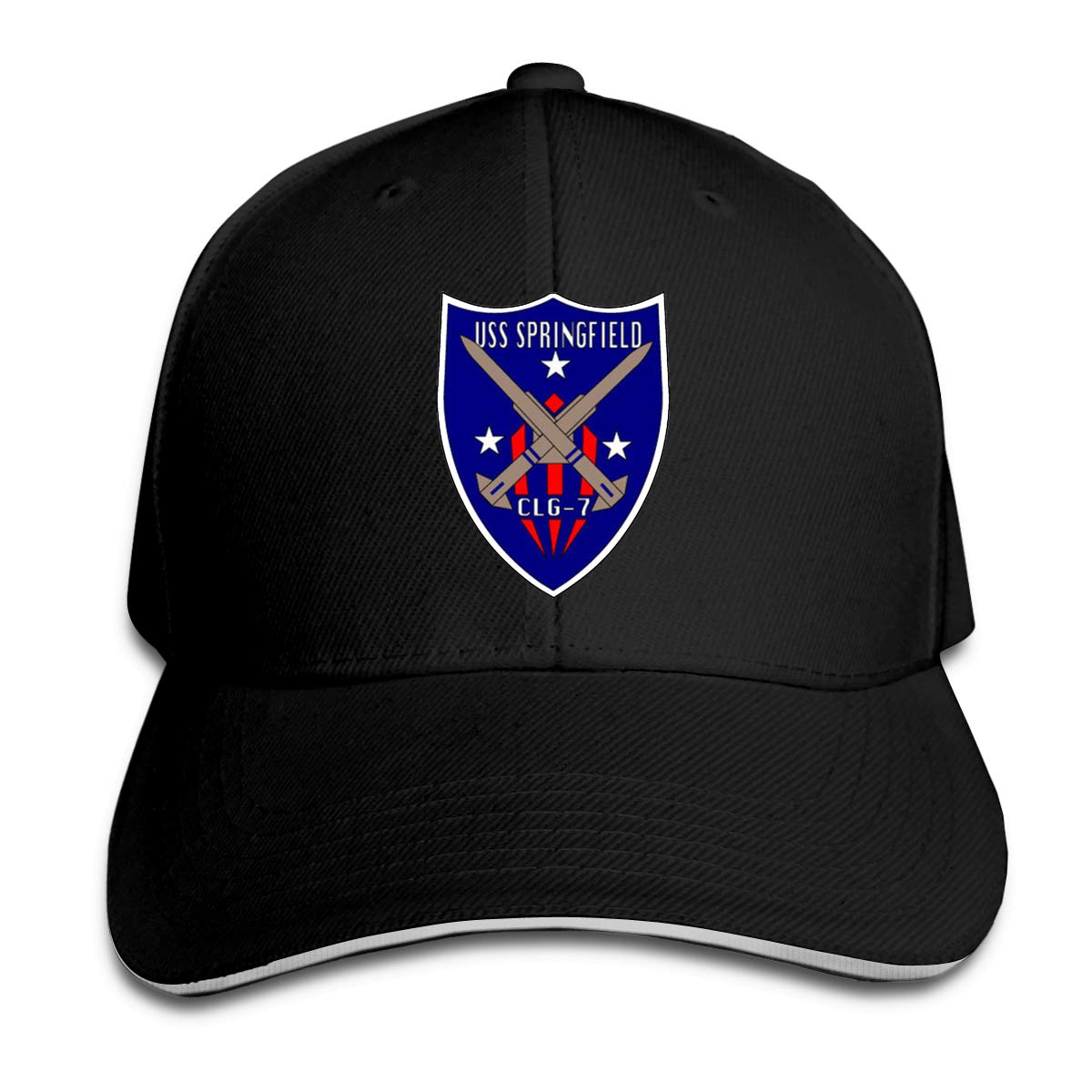 USS Springfield CLG-7 Navy Baseball Cap - Unisex Adjustable Cotton Hat for Men & Women - Perfect for Military Enthusiasts, Veterans & Casual Wear