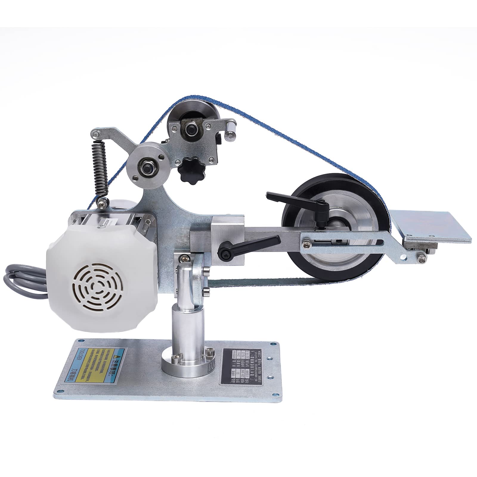30'' x 1'' Belt Grinder with Brushless Motor - Heavy Duty Bench Sander, Polisher & Sharpener w/Stepless Speed Control - Perfect for Metalworking, Woodworking & Knife Sharpening