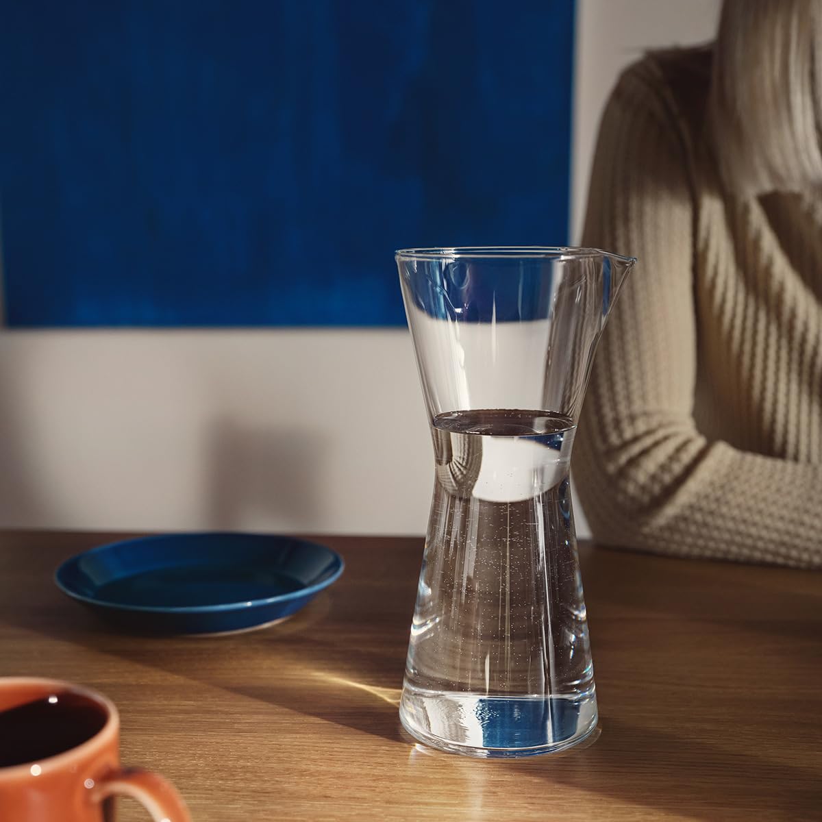 iittala Kartio Glass Pitchers - Clear & Durable Nordic Design for Water, Juice & Cocktails | Perfect for Home, Kitchen & Entertaining