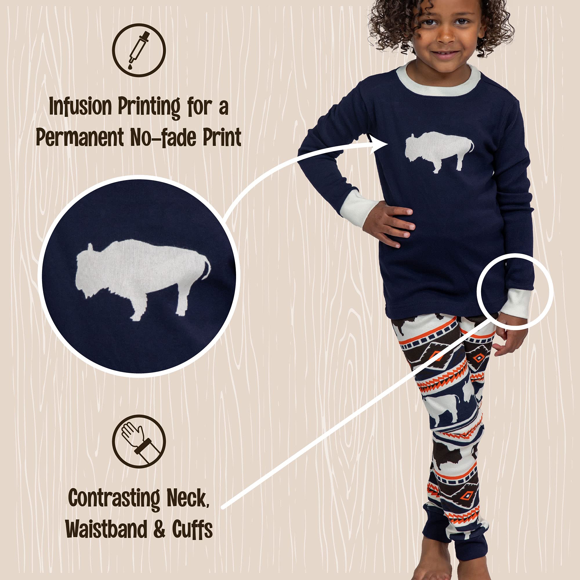 Funny Kids' Pajama Sets for Girls & Boys - Cozy Long-Sleeve Warm PJs | Perfect for Sleepovers, Christmas Gifts & Family Movie Nights