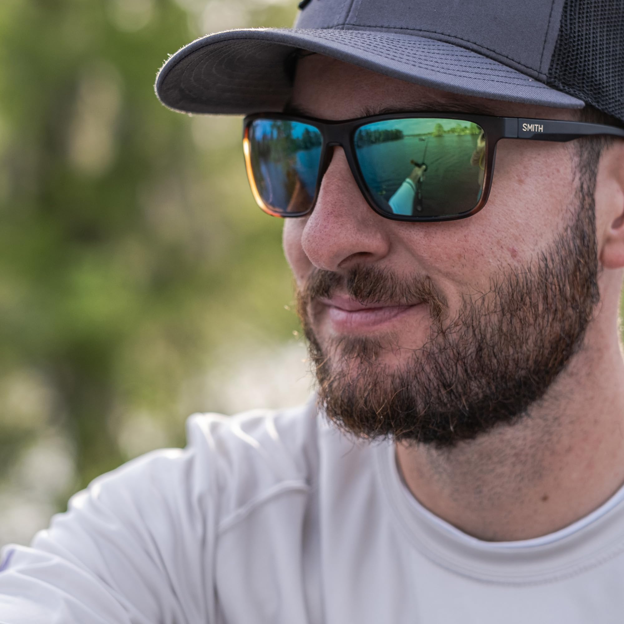 SMITH Riptide Polarized Sunglasses with ChromaPop Lenses - UV Protection Sports & Active Sunglasses for Men & Women - Perfect for Running, Cycling, Fishing & Outdoor Adventures