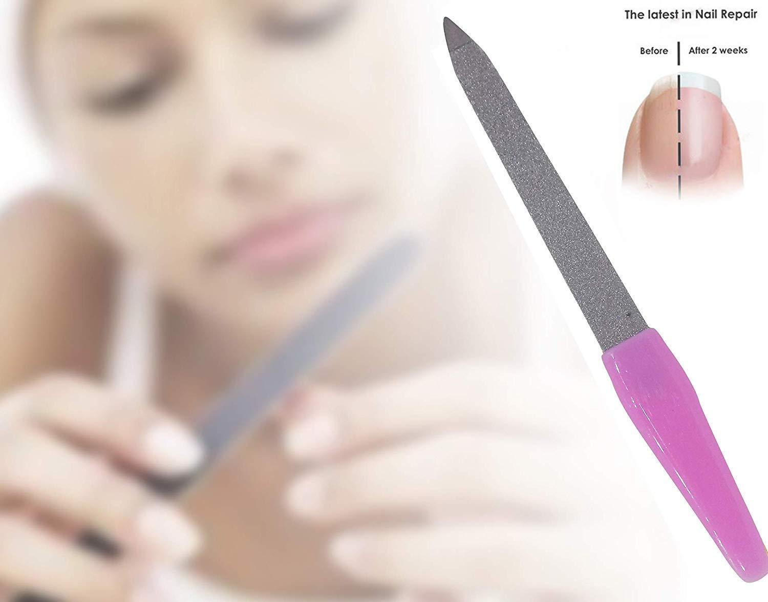 Professional Manicure Pedicure Kit for Women & Girls - 12-Piece Nail Care Set with Stainless Steel Tools | Perfect for Home Spa, Travel & Gifting