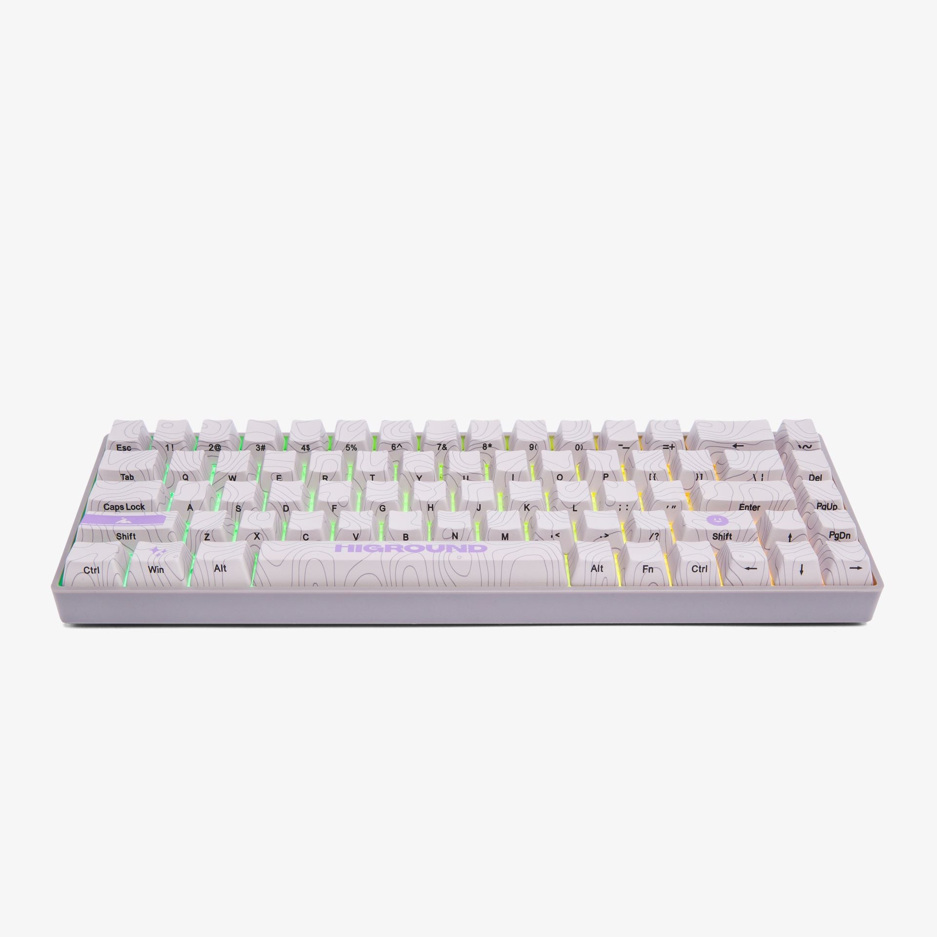 Higround Basecamp 65HE Mechanical Gaming Keyboard - Retro Super Design for PC & Mac | Perfect for Esports, Typing & Office Work