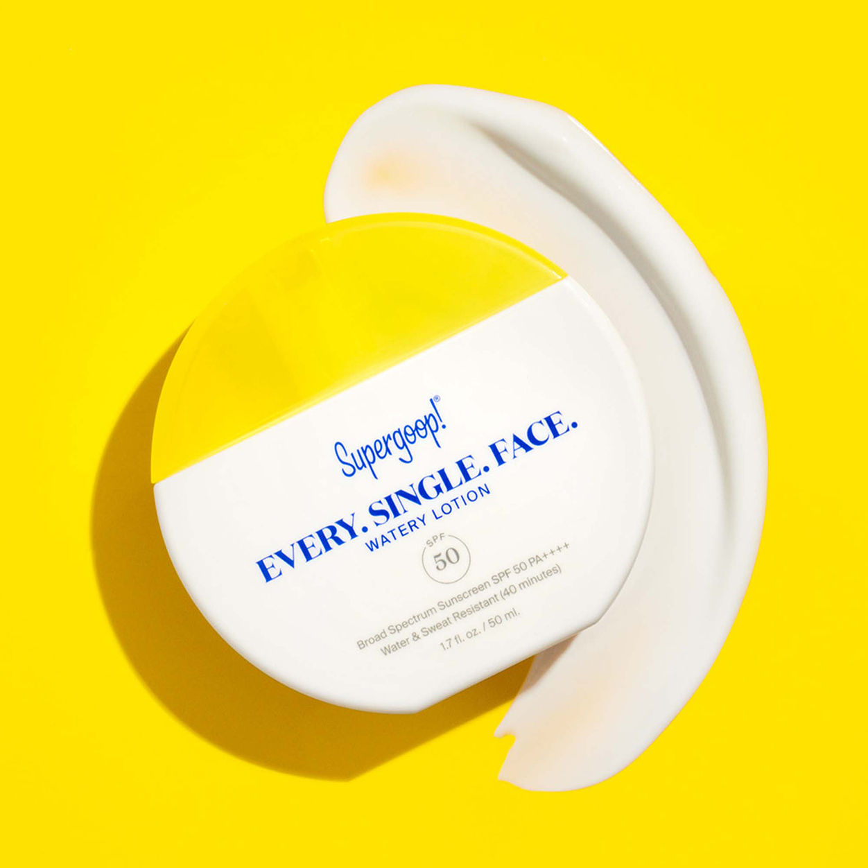 Every. Single. Face. Watery Lotion SPF 50 - Lightweight Hydrating Sunscreen for Daily Use, Perfect for Outdoor Activities & Beach Days