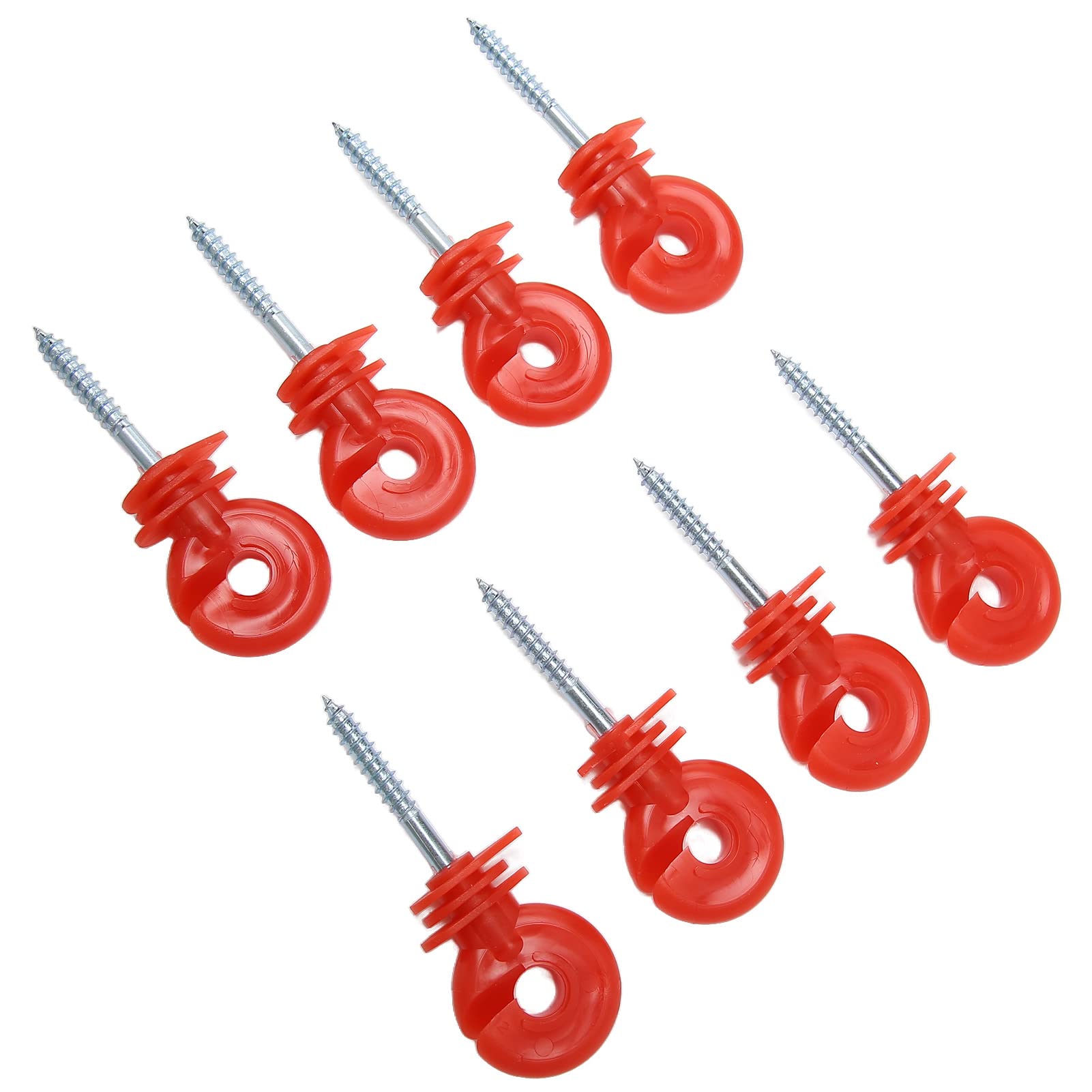 Tgoon Screw-In Electric Fence Wire Insulators - Durable, Weatherproof & Eco-Friendly for Electronic Fencing | Perfect for Farms, Ranches & Livestock Protection