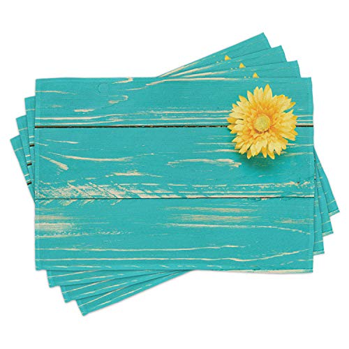 Turquoise Yellow