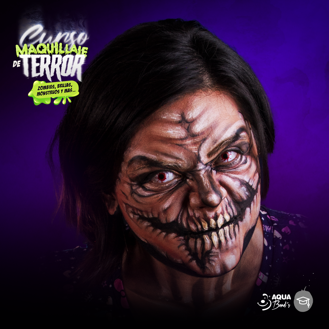 Online Horror Makeup Course: Zombies, Monsters & More - June 23-25 | Professional SFX Makeup Classes for Halloween, Cosplay & Film